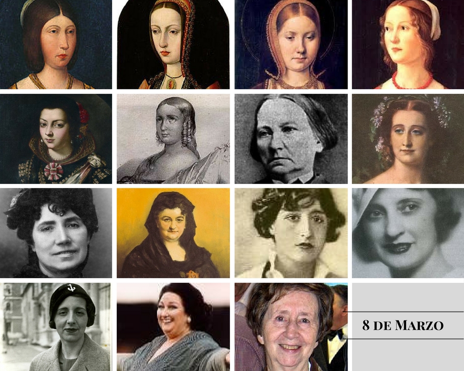 Mujeres importantes de la historia de España