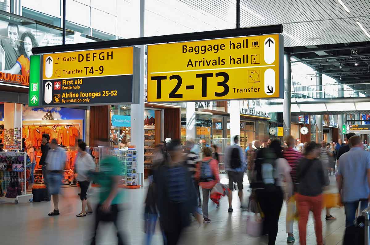 Schiphol es el tercer mayor aeropuerto en Europa
