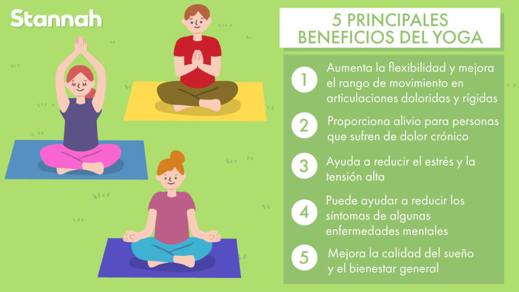 5 principales beneficios del yoga